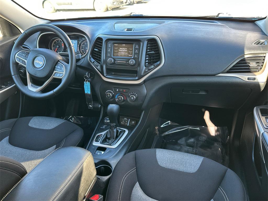 used 2017 Jeep Cherokee car, priced at $10,500