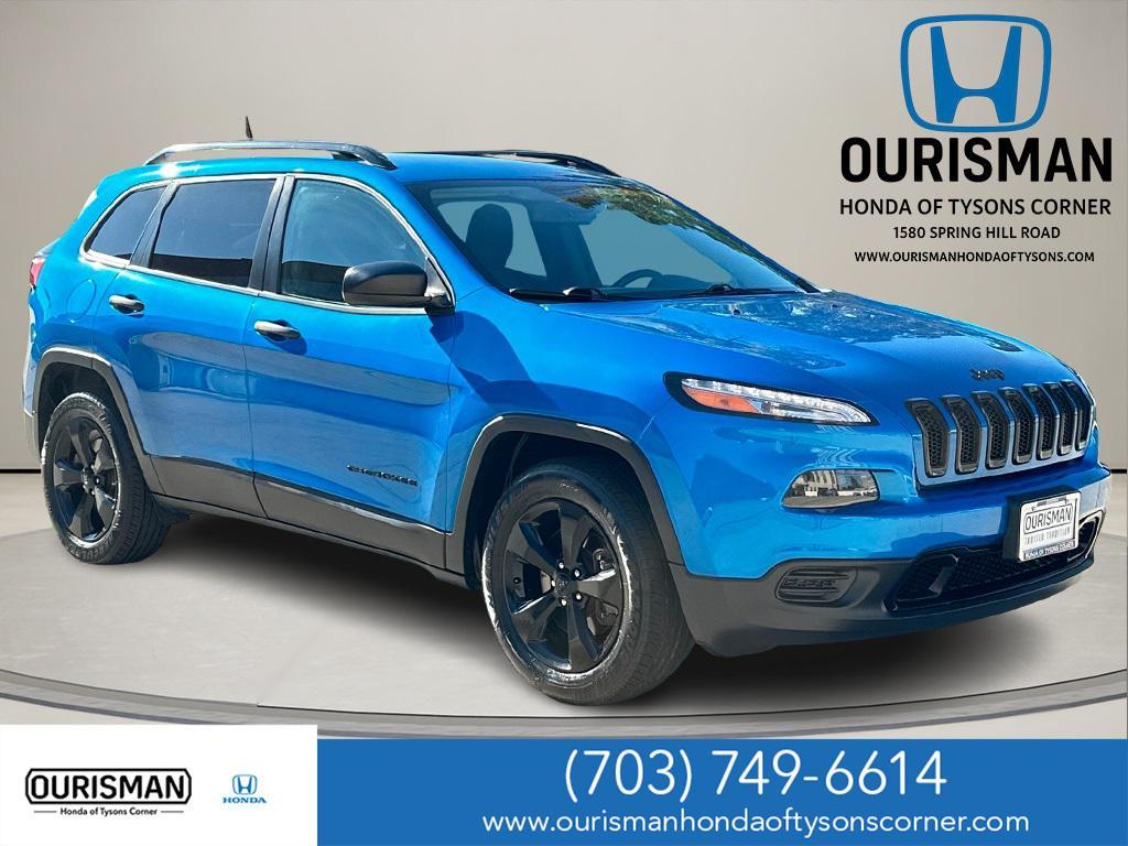 used 2017 Jeep Cherokee car, priced at $10,500