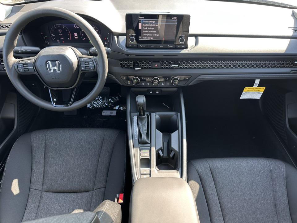 new 2025 Honda Accord car, priced at $30,878