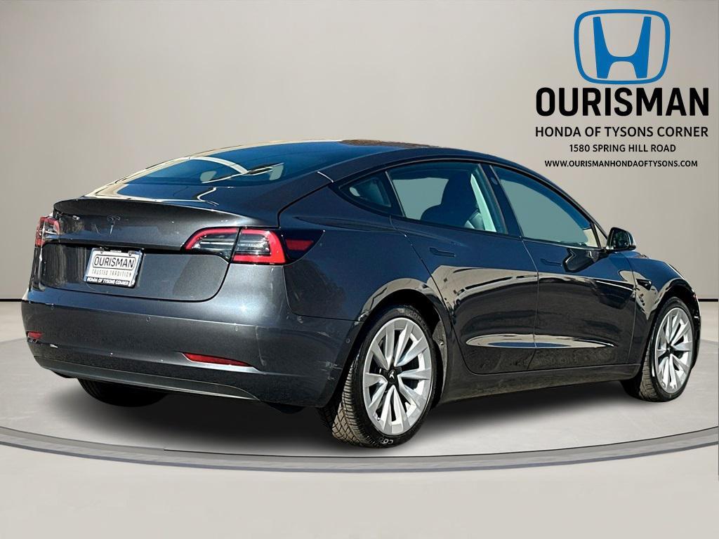 used 2022 Tesla Model 3 car, priced at $20,500