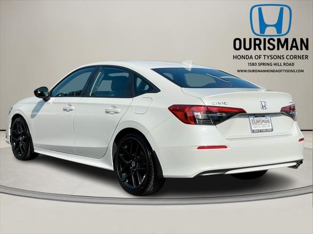 used 2024 Honda Civic car, priced at $25,500