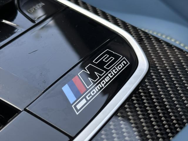 used 2022 BMW M3 car, priced at $77,000