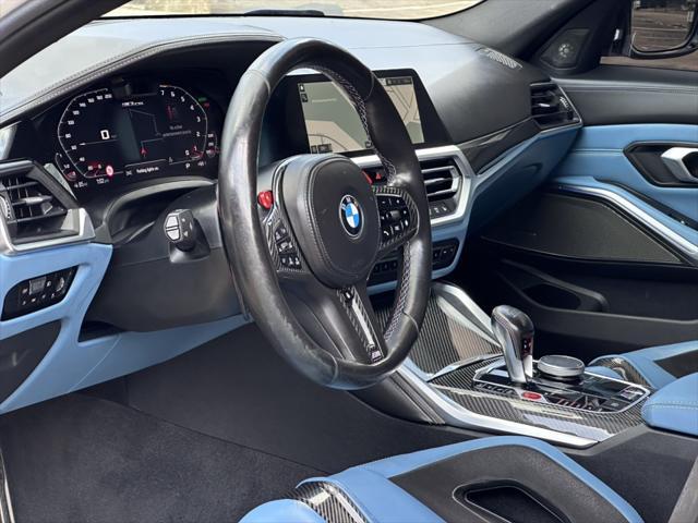 used 2022 BMW M3 car, priced at $77,000