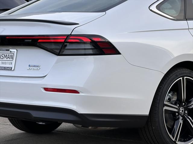 new 2025 Honda Accord Hybrid car, priced at $33,655