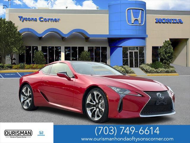 used 2018 Lexus LC 500 car, priced at $56,000