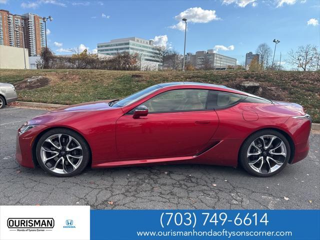 used 2018 Lexus LC 500 car, priced at $59,000