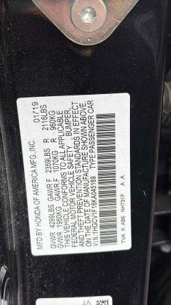 used 2019 Honda Accord car, priced at $19,500