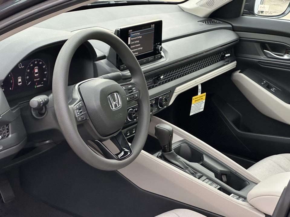 new 2025 Honda Accord car, priced at $30,442