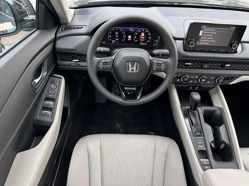 new 2025 Honda Accord car, priced at $30,442