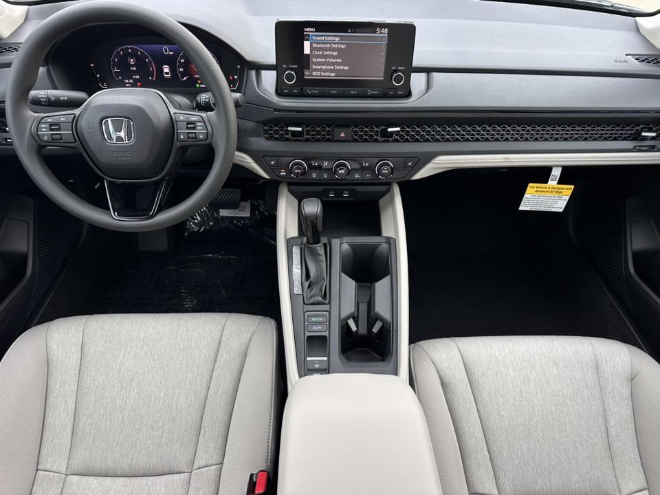 new 2025 Honda Accord car, priced at $30,442