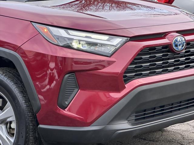 used 2022 Toyota RAV4 Hybrid car, priced at $31,900