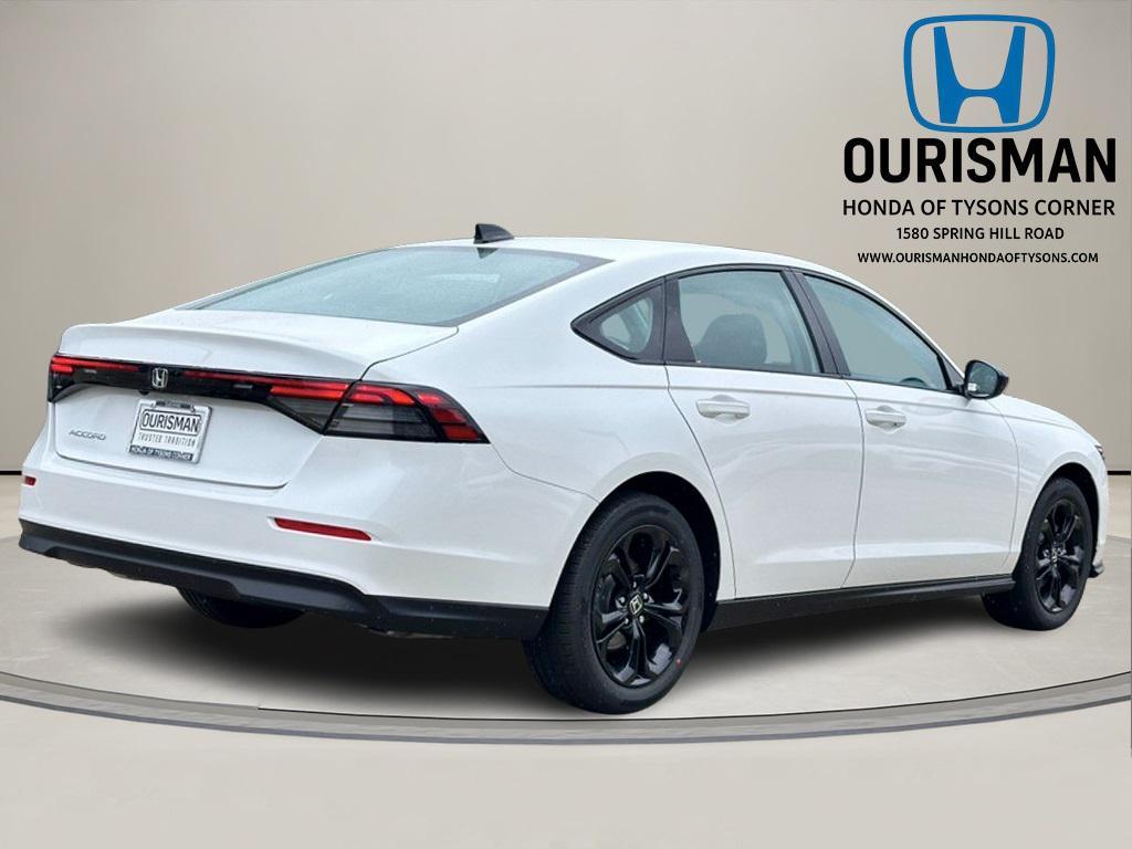 new 2025 Honda Accord car, priced at $30,878