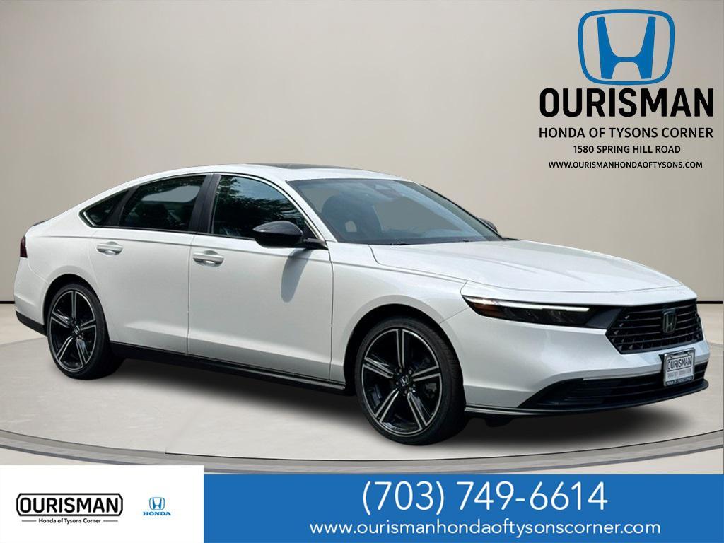new 2025 Honda Accord Hybrid car, priced at $33,655