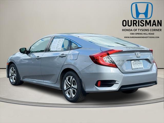used 2017 Honda Civic car, priced at $13,500