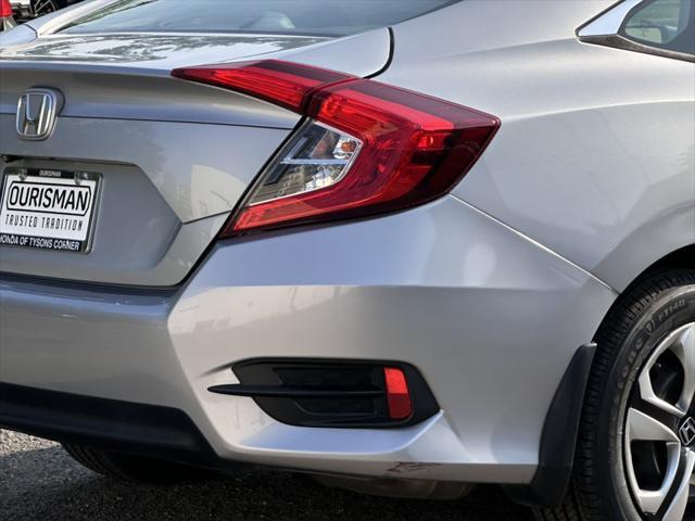 used 2017 Honda Civic car, priced at $13,500