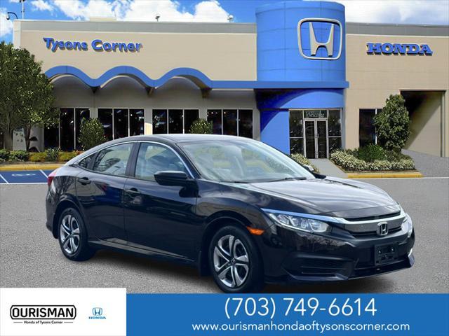 used 2018 Honda Civic car, priced at $19,250