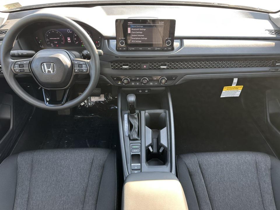 new 2025 Honda Accord car, priced at $30,878
