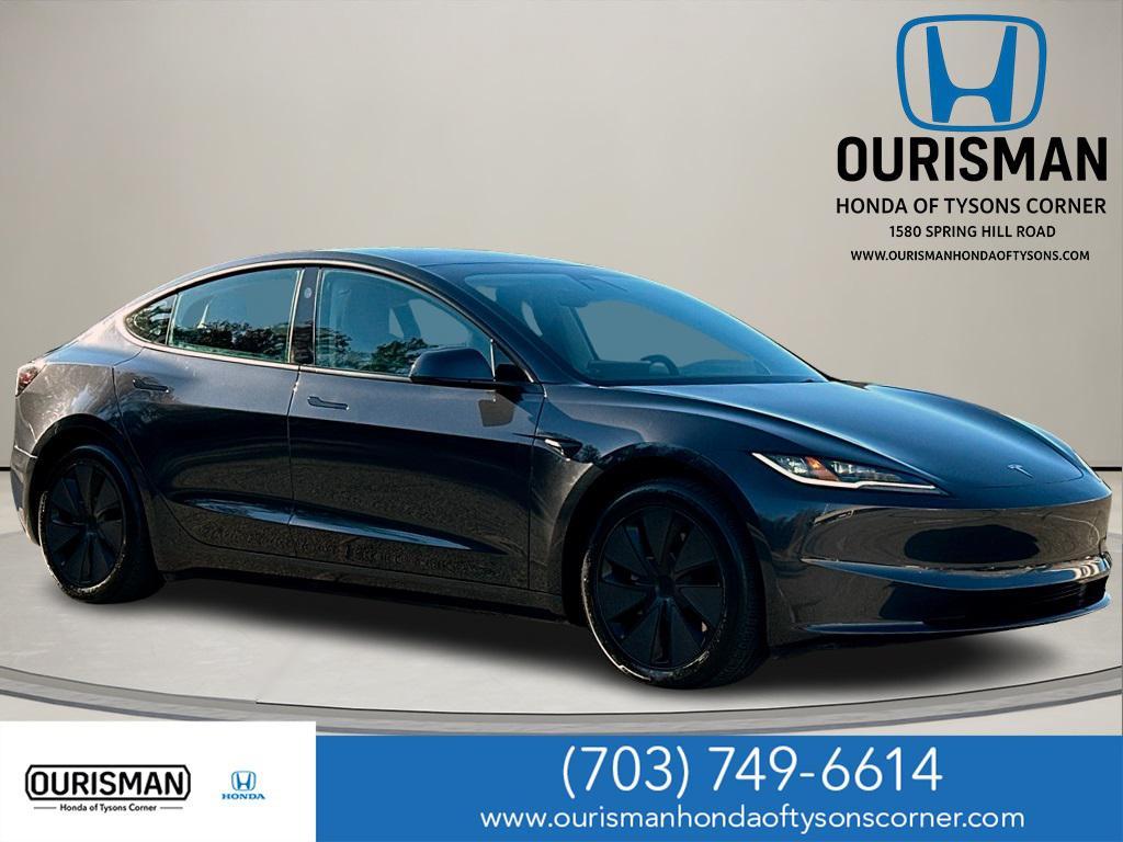 used 2024 Tesla Model 3 car, priced at $30,500
