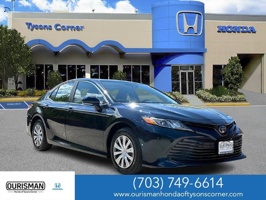 used 2020 Toyota Camry Hybrid car, priced at $17,500