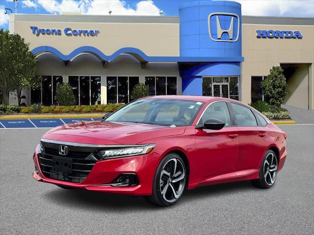 used 2021 Honda Accord car, priced at $26,000