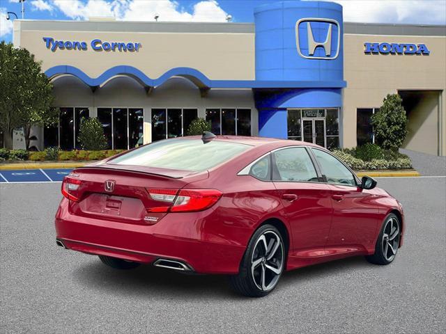 used 2021 Honda Accord car, priced at $26,000