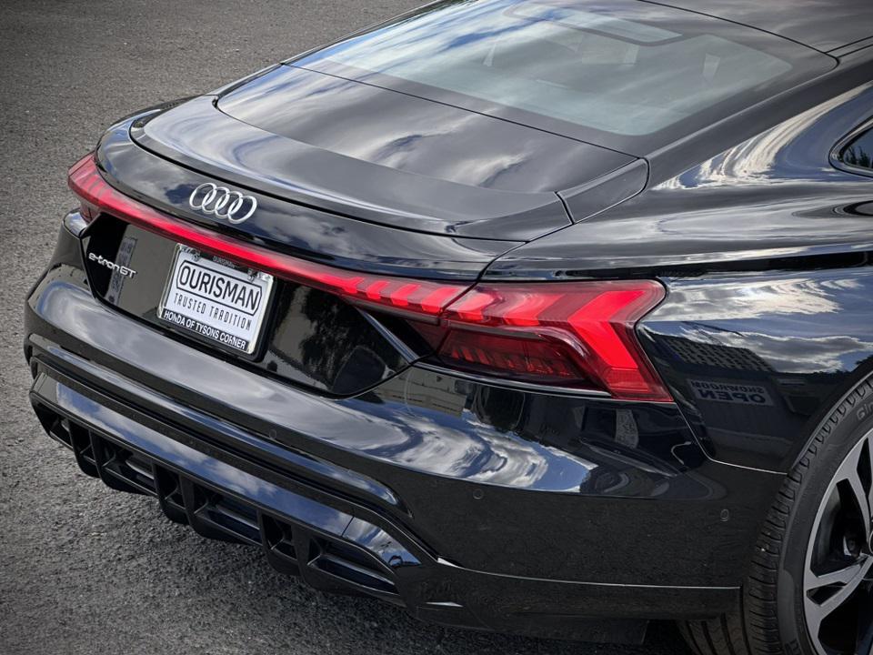 used 2022 Audi e-tron GT car, priced at $52,000