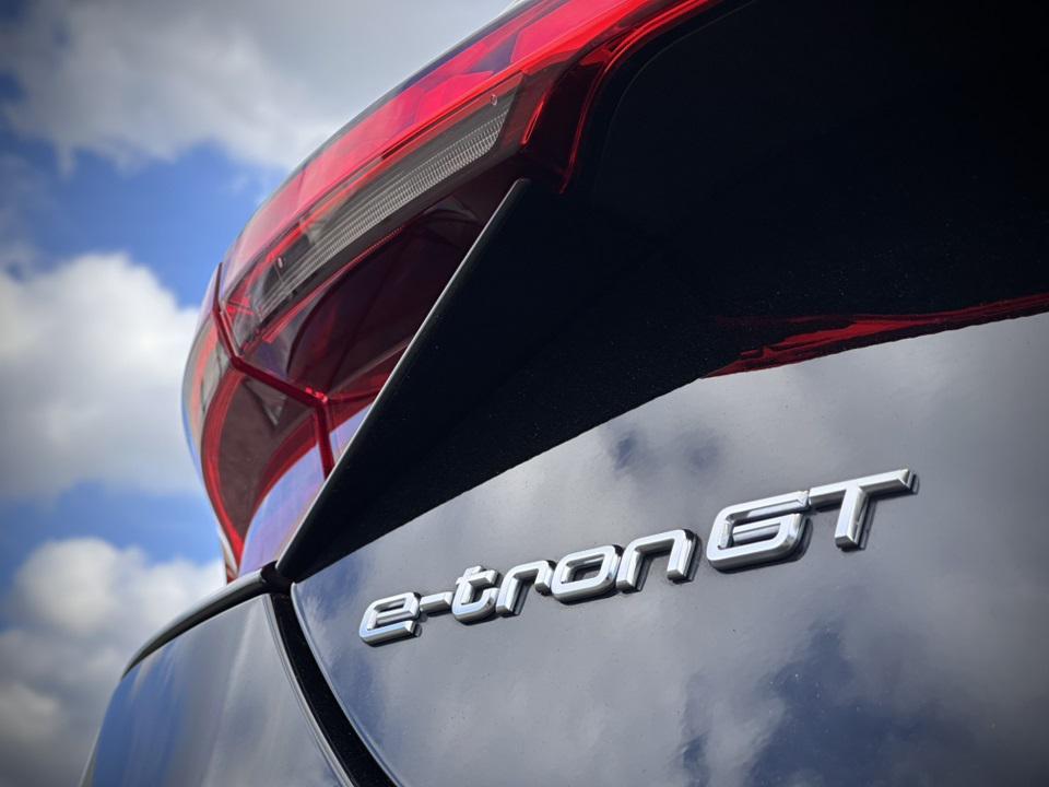 used 2022 Audi e-tron GT car, priced at $52,000
