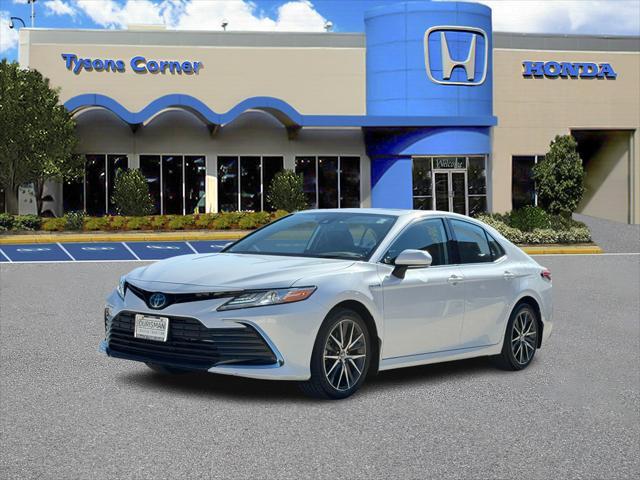 used 2021 Toyota Camry Hybrid car, priced at $27,000