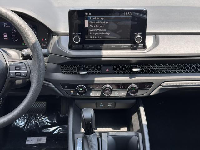 new 2025 Honda Accord car, priced at $30,442