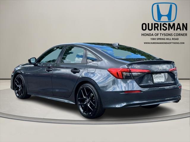 used 2024 Honda Civic car, priced at $25,500
