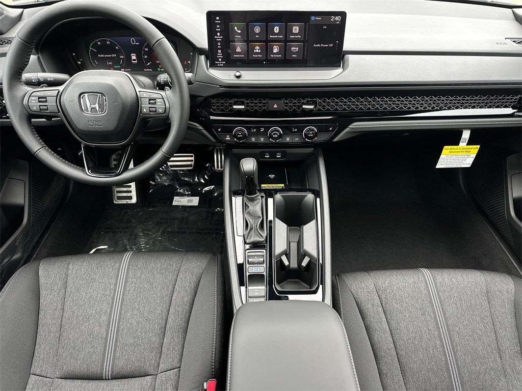 new 2025 Honda Accord Hybrid car, priced at $33,655
