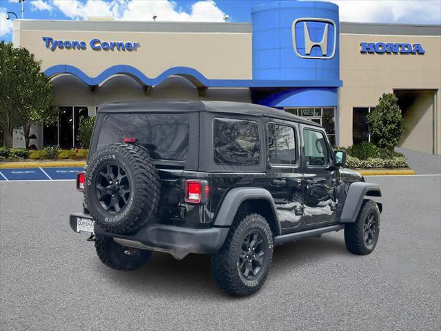 used 2022 Jeep Wrangler car, priced at $31,000