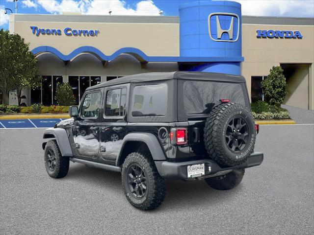 used 2022 Jeep Wrangler car, priced at $31,000