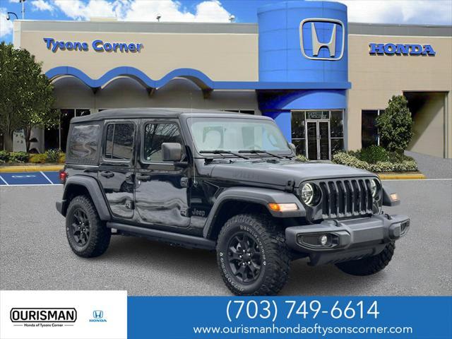 used 2022 Jeep Wrangler car, priced at $31,000