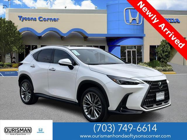 used 2022 Lexus NX 350h car, priced at $45,500