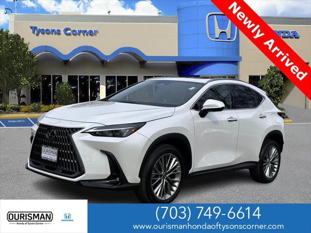 used 2022 Lexus NX 350h car, priced at $45,500