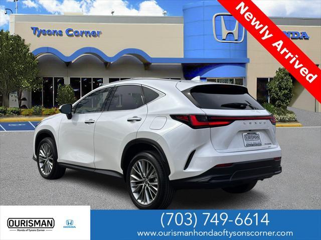 used 2022 Lexus NX 350h car, priced at $45,500