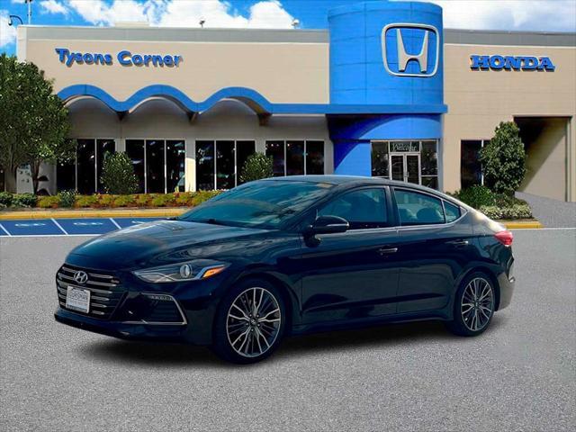 used 2018 Hyundai Elantra car, priced at $15,500