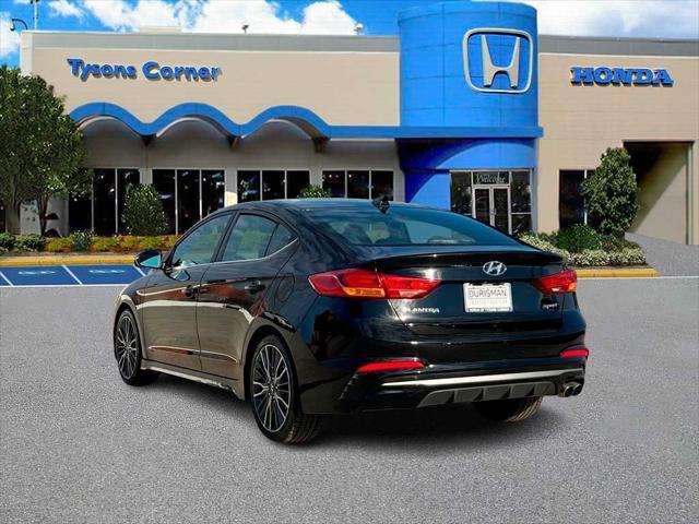 used 2018 Hyundai Elantra car, priced at $15,500