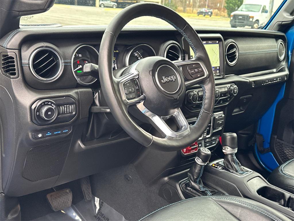 used 2022 Jeep Wrangler Unlimited 4xe car, priced at $32,000