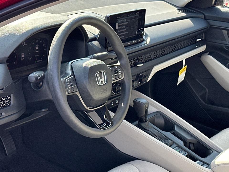 new 2025 Honda Accord car, priced at $30,878
