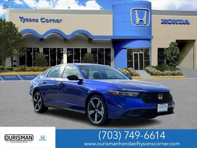 new 2024 Honda Accord Hybrid car, priced at $33,345