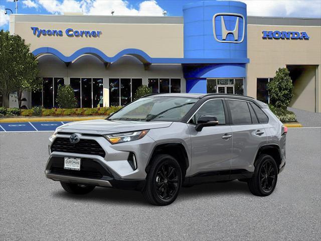 used 2022 Toyota RAV4 Hybrid car, priced at $34,500