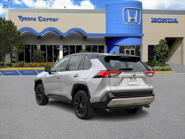 used 2022 Toyota RAV4 Hybrid car, priced at $34,500