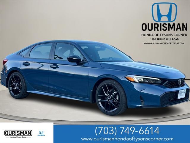 new 2025 Honda Civic car, priced at $26,600