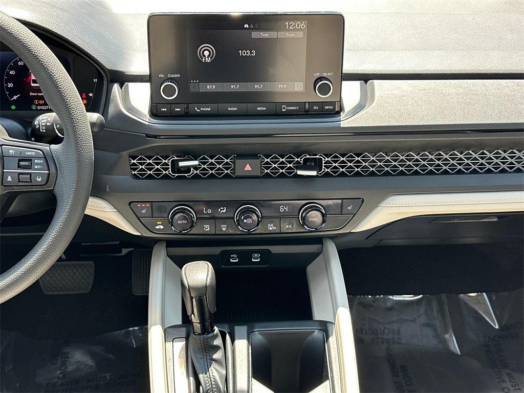 used 2025 Honda Accord car, priced at $27,500
