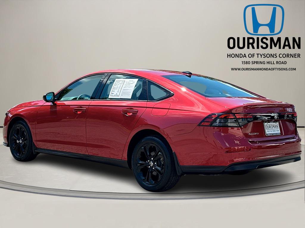 used 2025 Honda Accord car, priced at $27,500