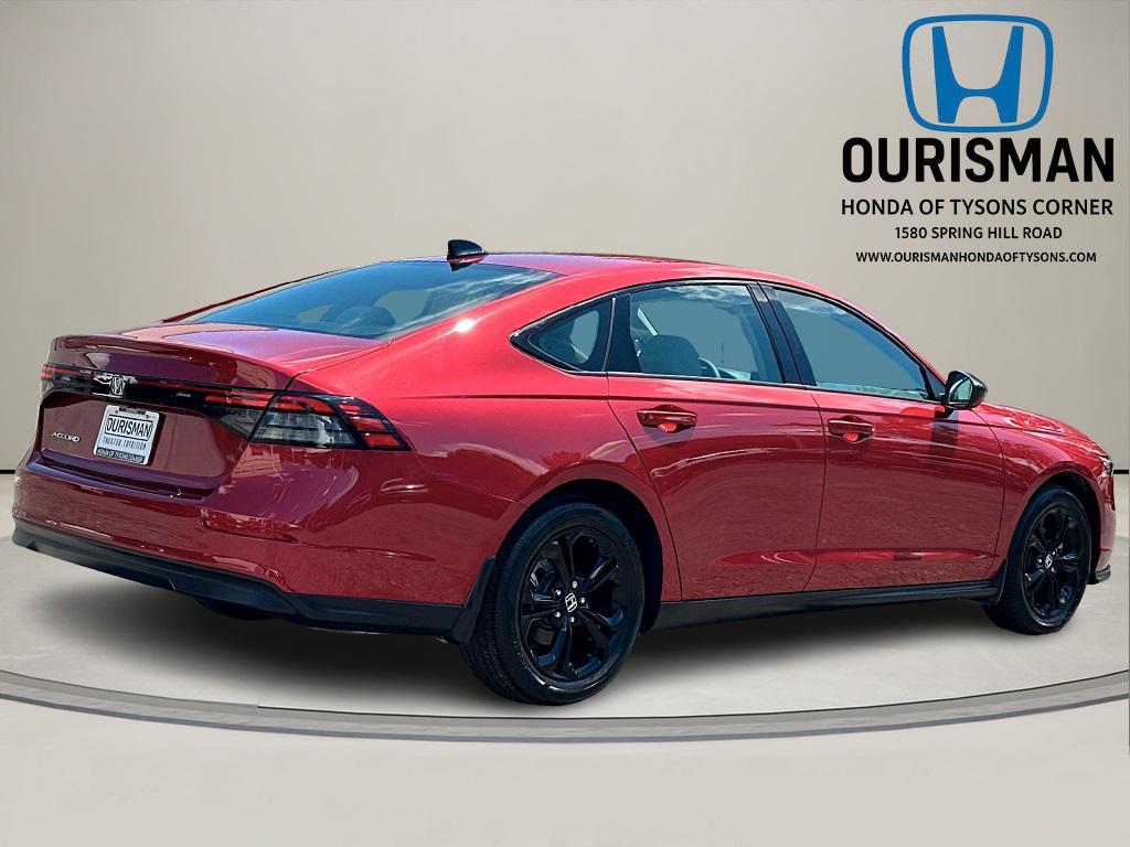 used 2025 Honda Accord car, priced at $27,500
