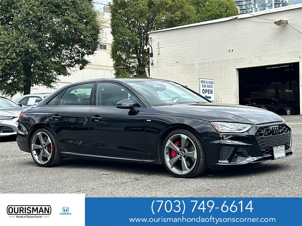 used 2022 Audi A4 car, priced at $28,500