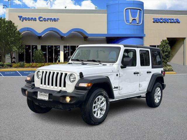 used 2023 Jeep Wrangler car, priced at $33,900